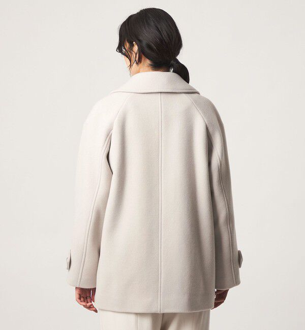 UNITED ARROWS green label relaxing「［size SHORTあり］CANGIOLI W ピーコート」|ピーコート|