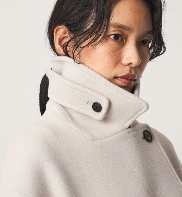 UNITED ARROWS green label relaxing「［size SHORTあり］CANGIOLI W ピーコート」|ピーコート|