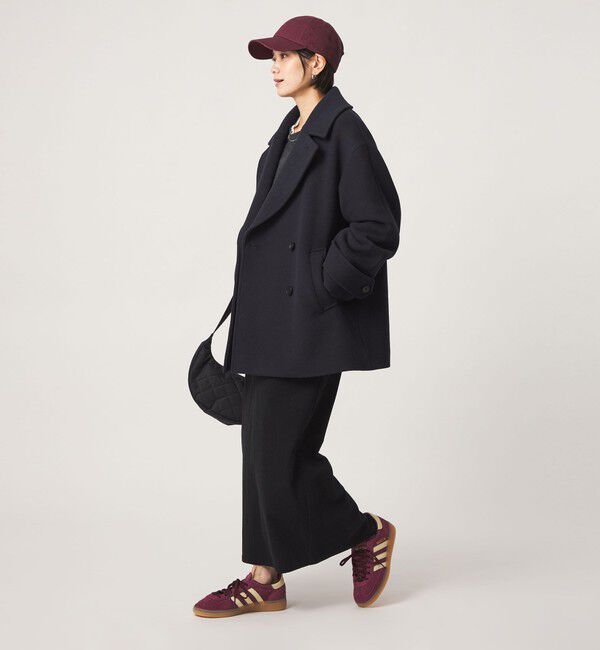 UNITED ARROWS green label relaxing「［size SHORTあり］CANGIOLI W ピーコート」|ピーコート|