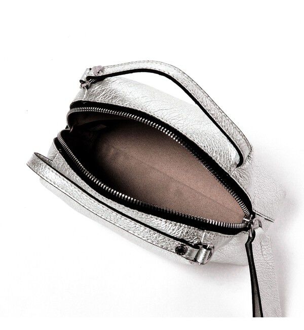 BEAMS SELECTION for WOMEN「GIANNI CHIARINI / メタリック ALIFA レザーショルダーバッグ S」|ショルダー・メッセンジャー|