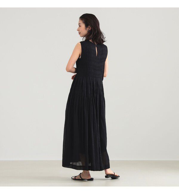 BEAMS SELECTION for WOMEN「ne Quittez pas / ボイル シャーリング ワンピース」|ワンピース|