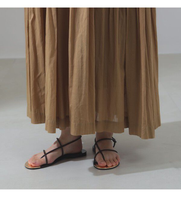 BEAMS SELECTION for WOMEN「ne Quittez pas / ボイル シャーリング ワンピース」|ワンピース|