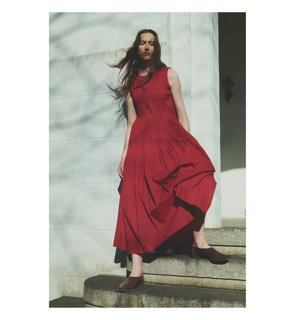 BEAMS SELECTION for WOMEN「ne Quittez pas / ボイル シャーリング ワンピース」|ワンピース|