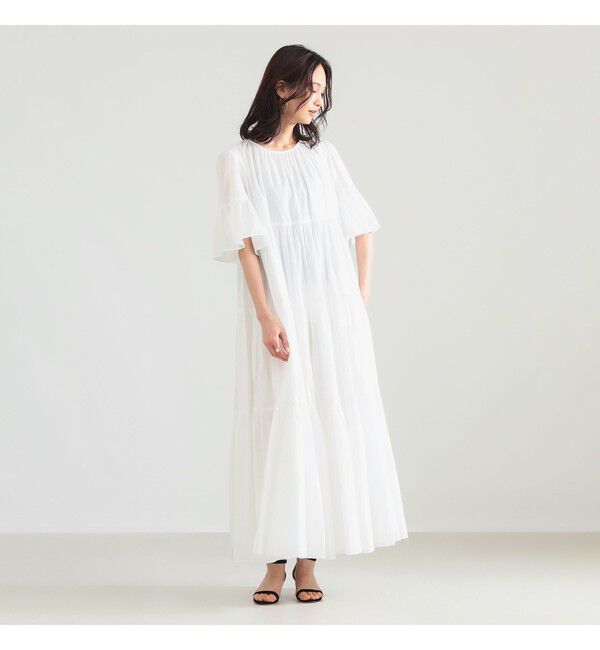 BEAMS SELECTION for WOMEN「MARIHA / 春のすずらんのワンピース ソリッド」|ワンピース|