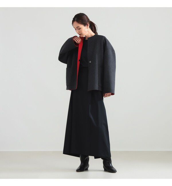 Demi-Luxe BEAMS 「リバー ミドルコート」|ダッフルコート|