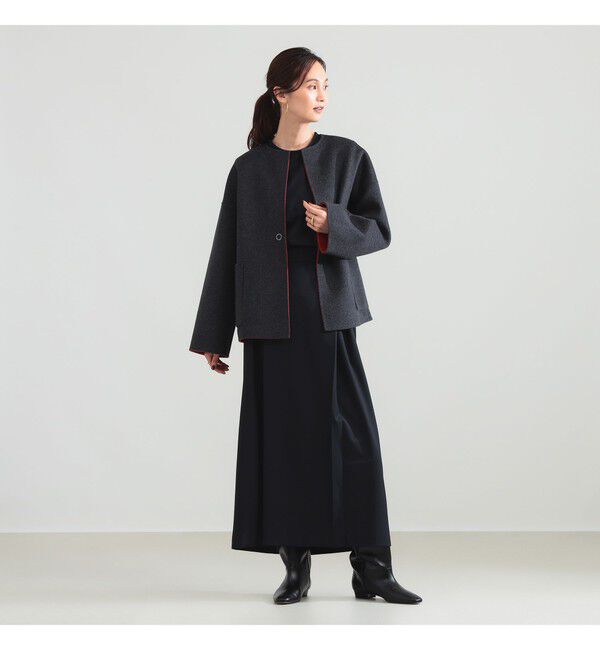 Demi-Luxe BEAMS 「リバー ミドルコート」|ダッフルコート|