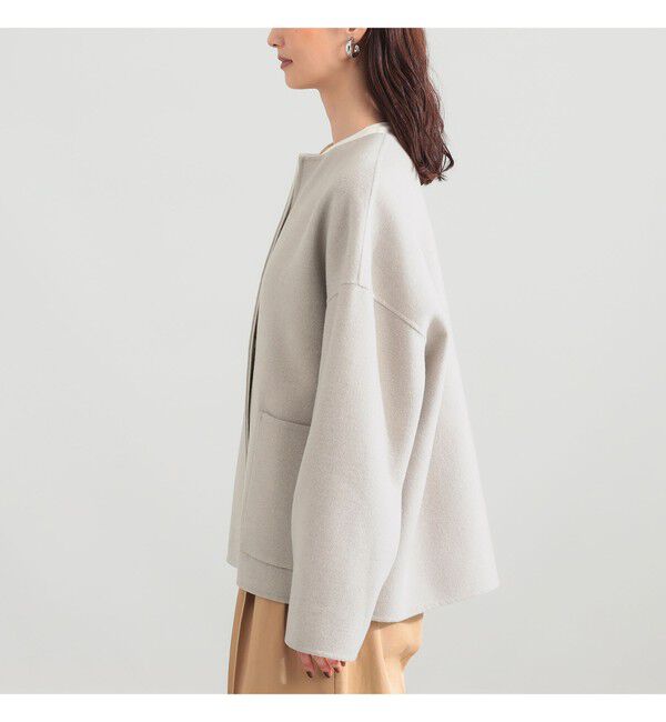 Demi-Luxe BEAMS 「リバー ミドルコート」|ダッフルコート|