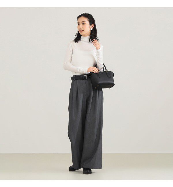 Demi-Luxe BEAMS 「フライス タートルネックプルオーバー」|Tシャツ・カットソー|