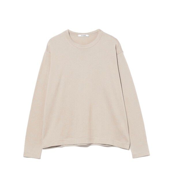 Demi-Luxe BEAMS 「SLOANE / 天竺 クルーネック ロングスリーブ Tシャツ」|Tシャツ・カットソー|