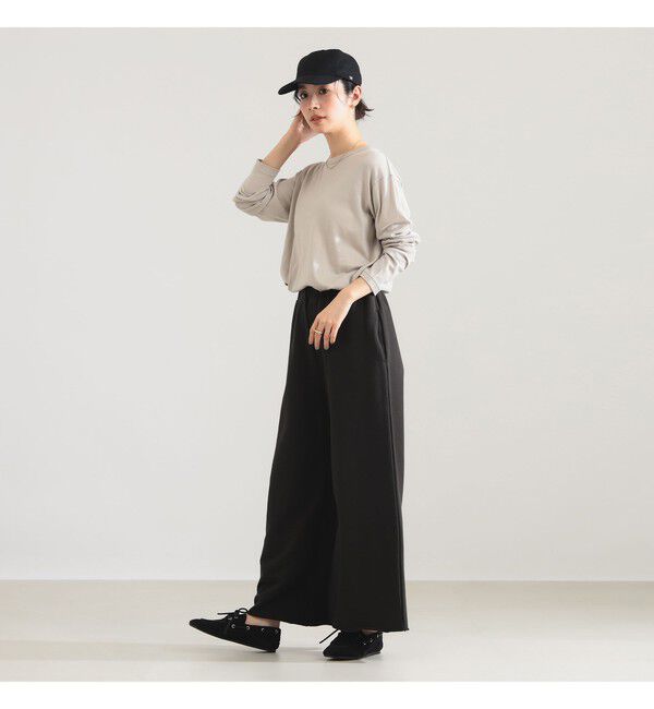 Demi-Luxe BEAMS 「SLOANE / 天竺 クルーネック ロングスリーブ Tシャツ」|Tシャツ・カットソー|