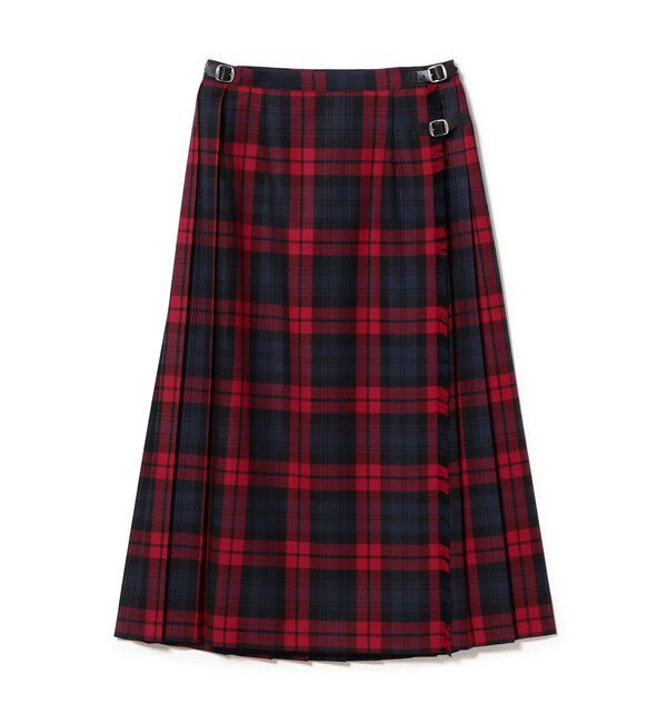 Demi-Luxe BEAMS 「【別注】O&rsquo;NEIL OF DUBLIN &times; Demi-Luxe BEAMS / ウール イージー ロング キルトスカート 85cm」|スカート|