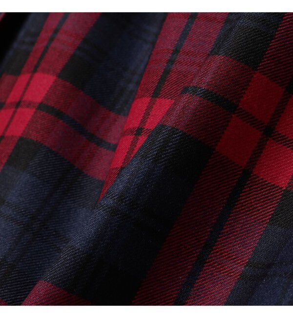Demi-Luxe BEAMS 「【別注】O&rsquo;NEIL OF DUBLIN &times; Demi-Luxe BEAMS / ウール イージー ロング キルトスカート 85cm」|スカート|