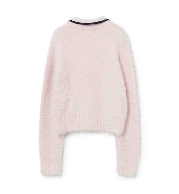 BEAMS SELECTION for WOMEN「【別注】FRED PERRY / フラッフィー ニット カーディガン〈26AW ふわふわ シャギー 羽織り〉」|カーディガン|