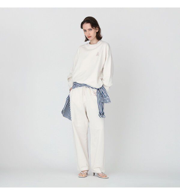 BEAMS SELECTION for WOMEN「【別注】Ofr. Paris &times; Demi-Luxe BEAMS / ロゴ スウェットパンツ」|その他|