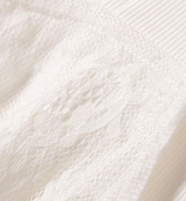 SHIPS Colors 「SHIPS Colors:〈手洗い可能〉オーバー レース タンクトップ◇」|タンクトップ|