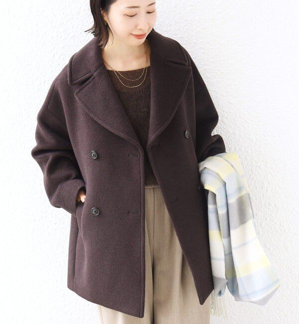 SHIPS for women「《一部追加予約》【一部SHIPS別注】TICCA: Pコート 26AW」|ピーコート|