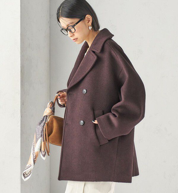 SHIPS for women「《一部追加予約》【一部SHIPS別注】TICCA: Pコート 26AW」|ピーコート|