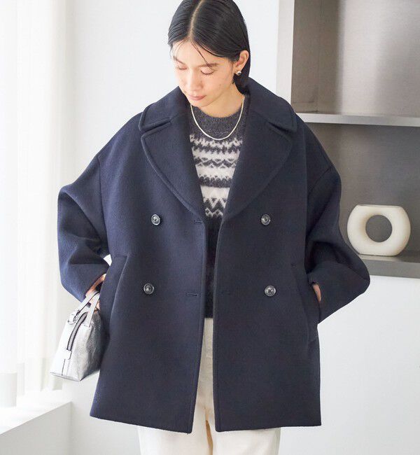SHIPS for women「《一部追加予約》【一部SHIPS別注】TICCA: Pコート 26AW」|ピーコート|