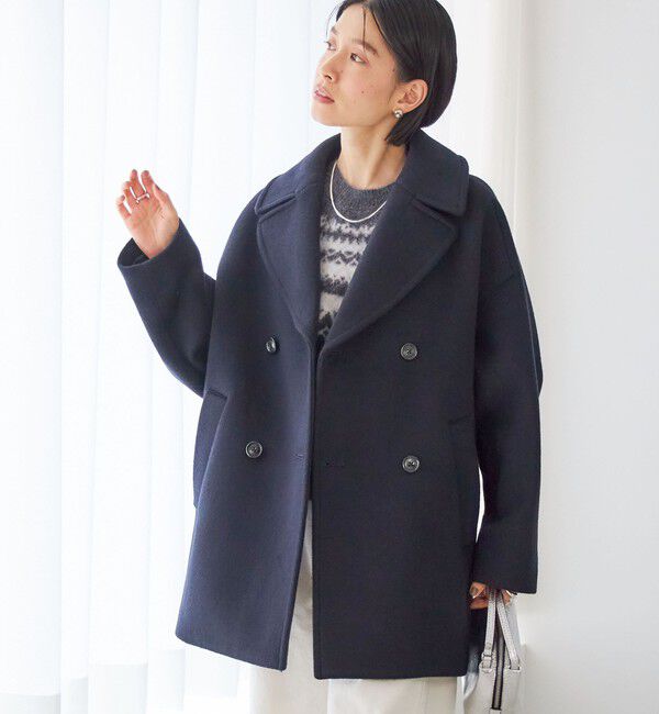 SHIPS for women「《一部追加予約》【一部SHIPS別注】TICCA: Pコート 26AW」|ピーコート|