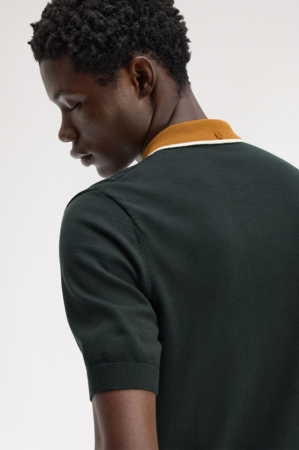 FRED PERRY 「FRED PERRY／Cable Knit Shirt／ケーブルニットシャツ」|ポロシャツ|