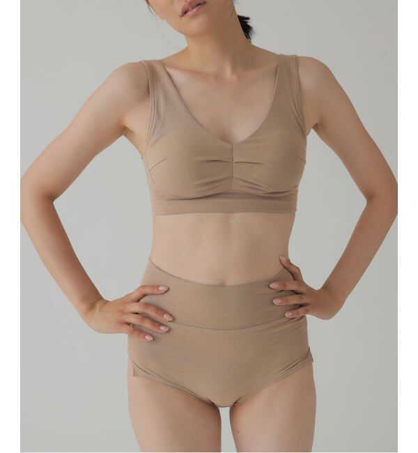 EMILYWEEK「【NEUTRAL】オーガニックコットン混カバレッジブラ」|インナー|