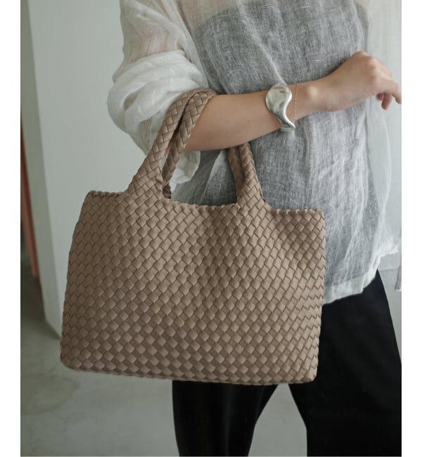 SLOBE IENA「《追加》SLOBE イントレチャートトートバッグ」|トートバッグ|