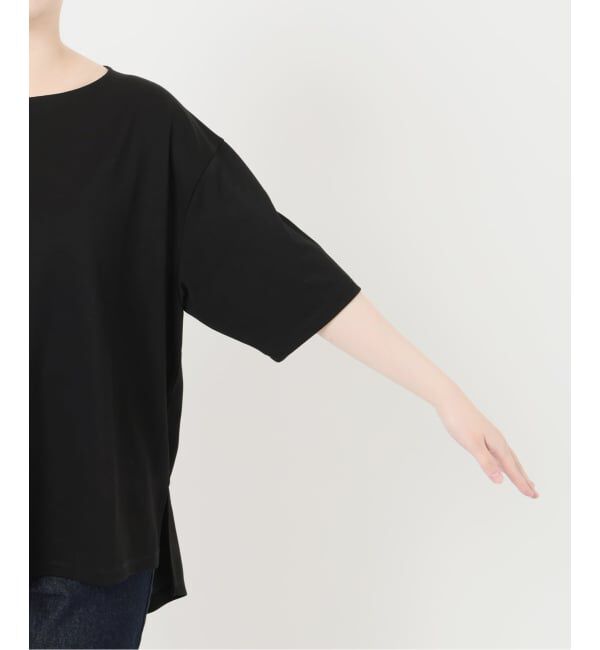 SLOBE IENA「《接触冷感》スリットカットソー」|Tシャツ・カットソー|