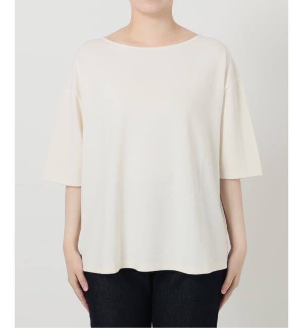 SLOBE IENA「《接触冷感》スリットカットソー」|Tシャツ・カットソー|