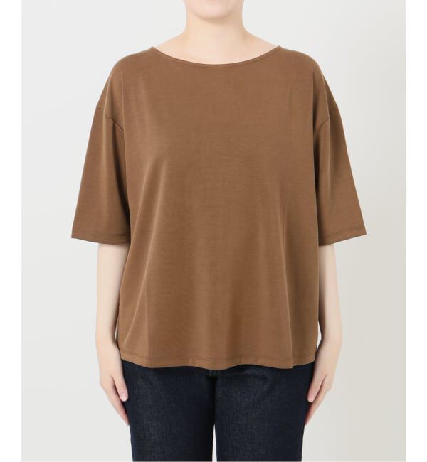 SLOBE IENA「《接触冷感》スリットカットソー」|Tシャツ・カットソー|