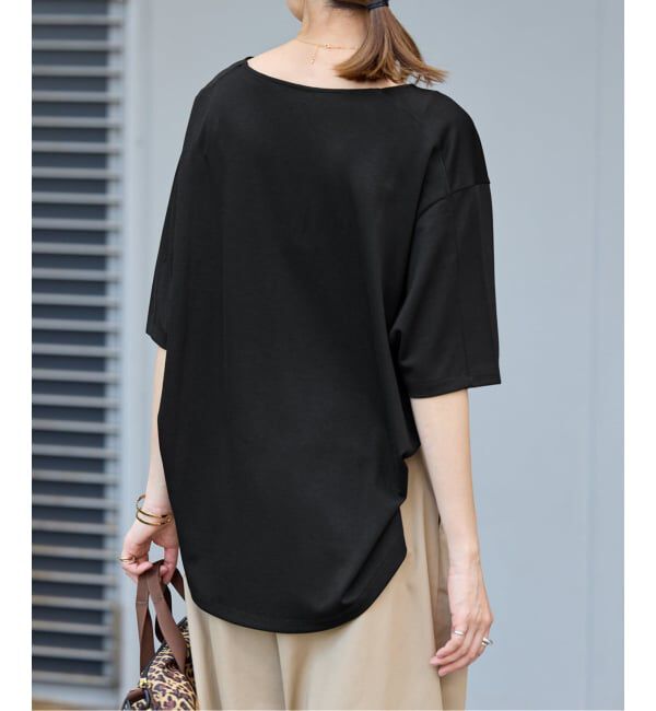 SLOBE IENA「《接触冷感》スリットカットソー」|Tシャツ・カットソー|