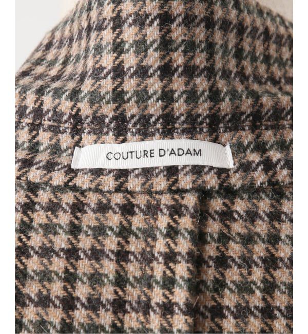 IENA「COUTURE D'ADAM/クチュールドアダム 別注 Shepherd Check JK 26AW-005」|テーラードジャケット|