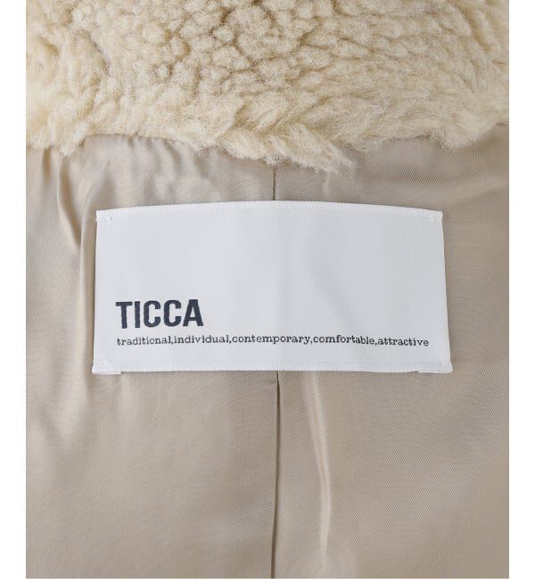 Spick and Span「TICCA / ティッカ WOOLファーベスト」|ダウンベスト・ベスト|