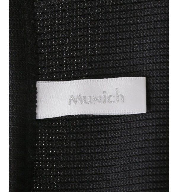  「【Munich/ミューニック】stretched polyester rib」|タンクトップ|