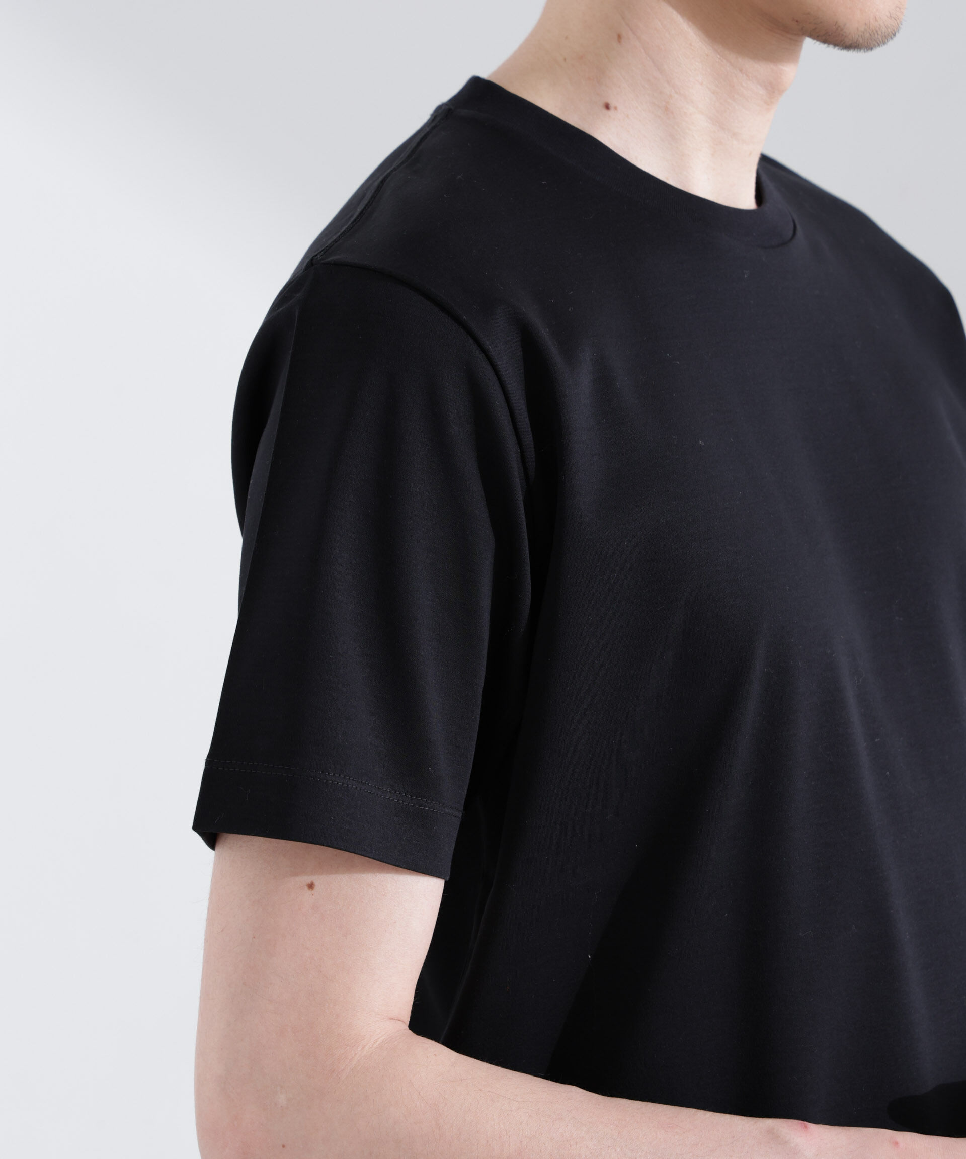  「アンチスメル クルーネックTシャツ 半袖」|Tシャツ・カットソー|
