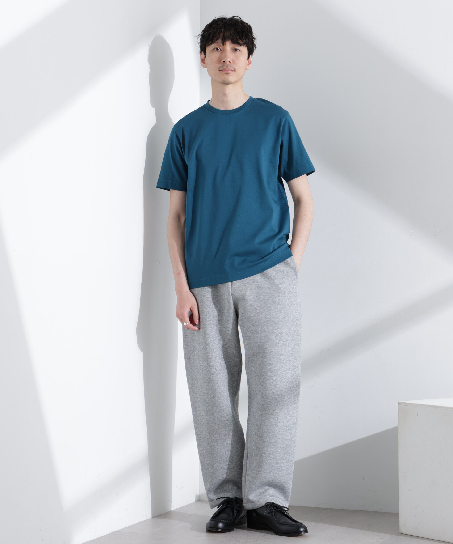  「アンチスメル クルーネックTシャツ 半袖」|Tシャツ・カットソー|