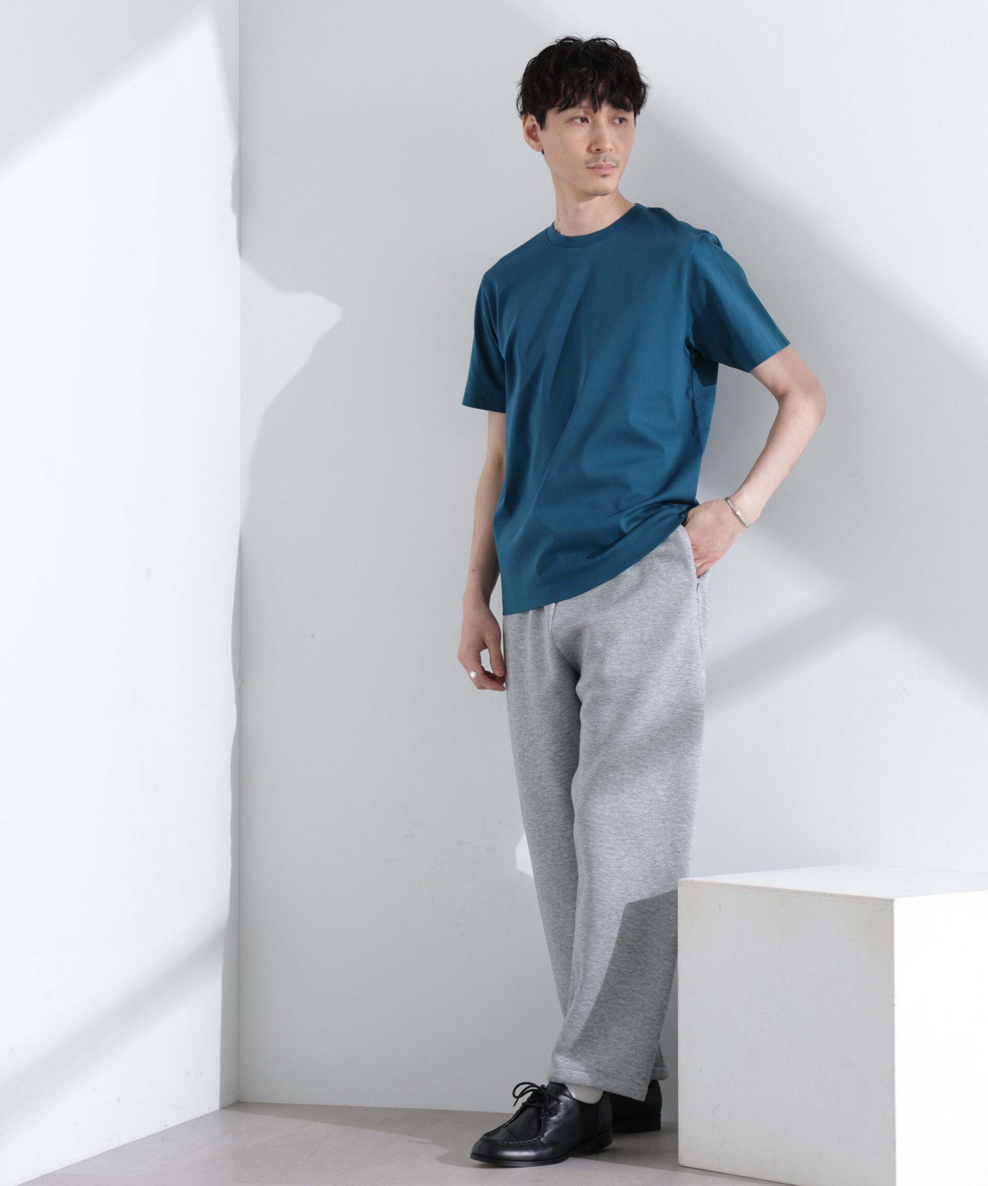  「アンチスメル クルーネックTシャツ 半袖」|Tシャツ・カットソー|