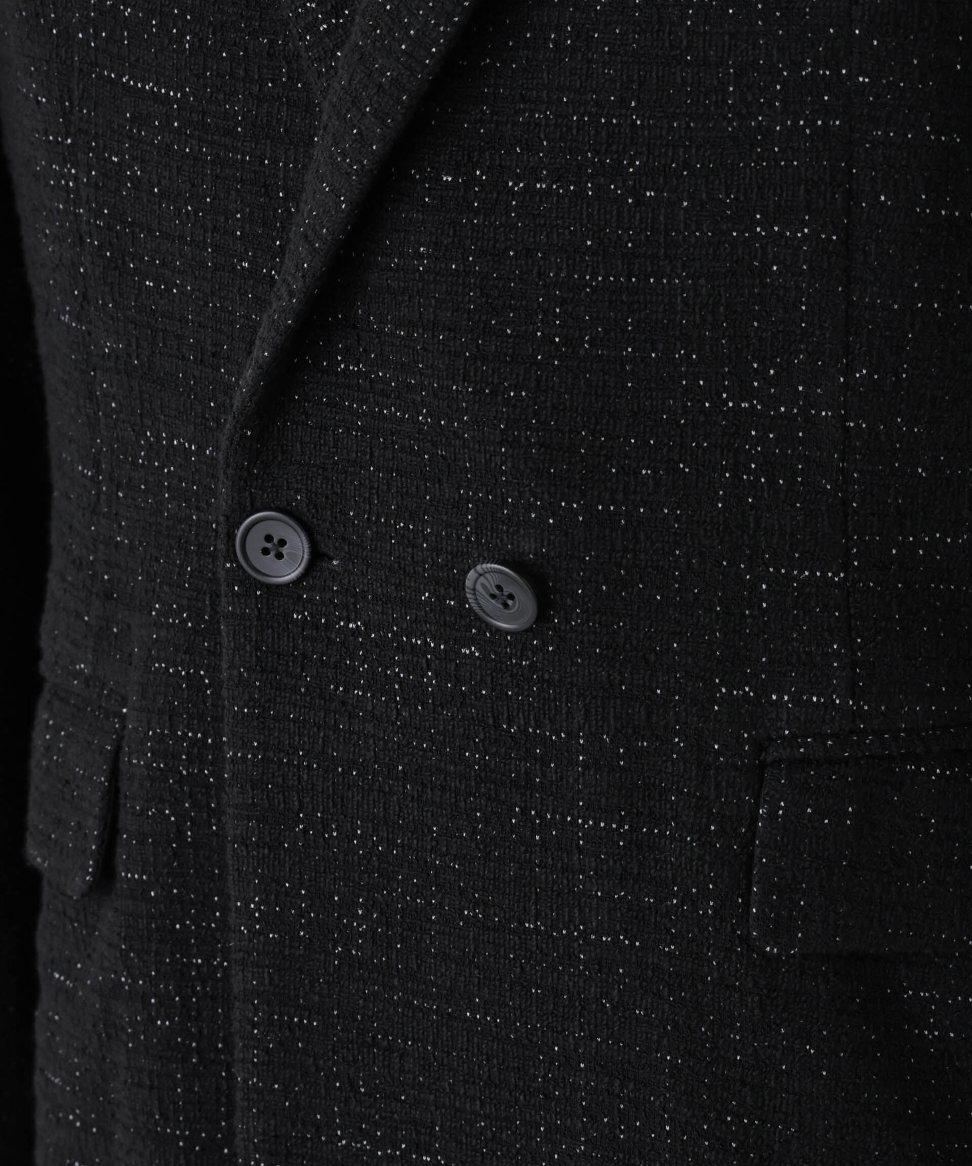 NANO universe「「Damerino Jacket」ネップツィードジャージー」|テーラードジャケット|