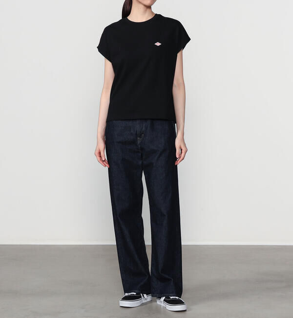 DANTON「DANTON | コットン天竺 ドルマンショートスリーブTシャツ SOLID WOMEN」|Tシャツ・カットソー|