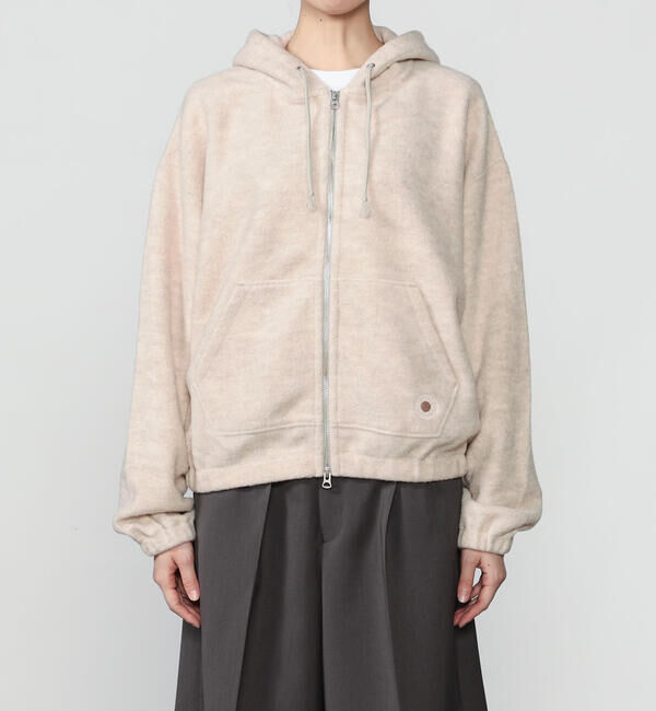 ORCIVAL「ORCIVAL | ブラッシュドフリース ジップパーカー WOMEN」|その他|