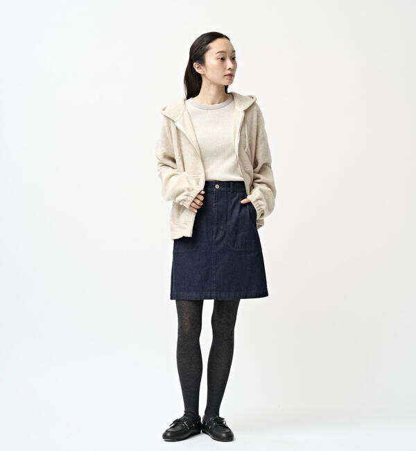 ORCIVAL「ORCIVAL | ブラッシュドフリース ジップパーカー WOMEN」|その他|