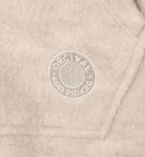 ORCIVAL「ORCIVAL | ブラッシュドフリース ジップパーカー WOMEN」|その他|