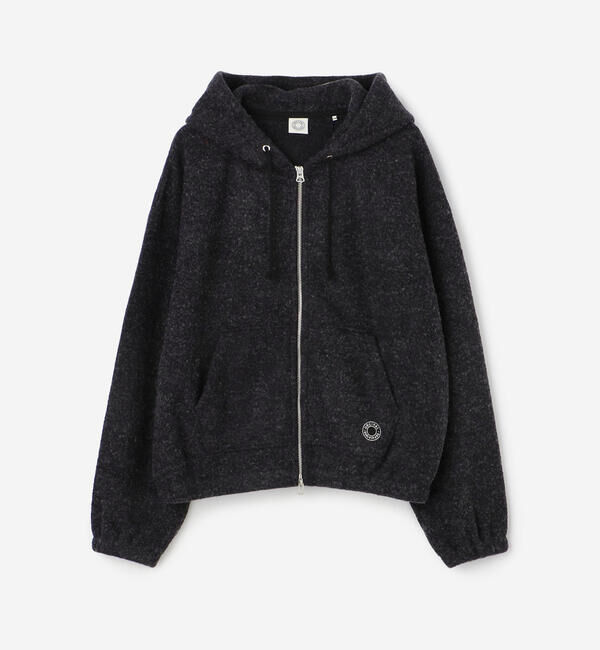 ORCIVAL「ORCIVAL | ブラッシュドフリース ジップパーカー WOMEN」|その他|CHARCOAL