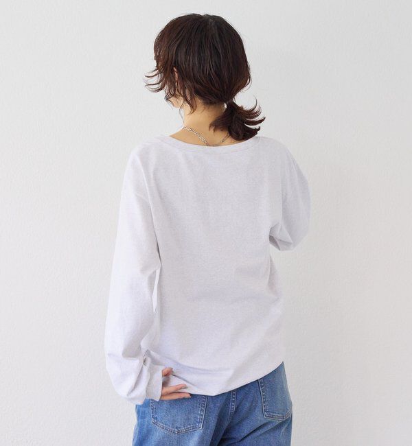  「【A・MONN】【綿100％/洗濯機洗いOK】オーバーロングTシャツ」|Tシャツ・カットソー|