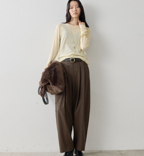 La nature linge「【La nature linge】NEWロングスリーブTシャツ」|Tシャツ・カットソー|