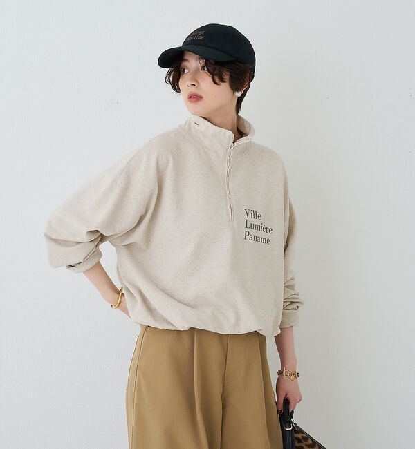 Rouge vif「【2026AW新作 / REMI RELIEF / レミレリーフ】別注裏毛ハーフ」|スウェット・ジャージ|