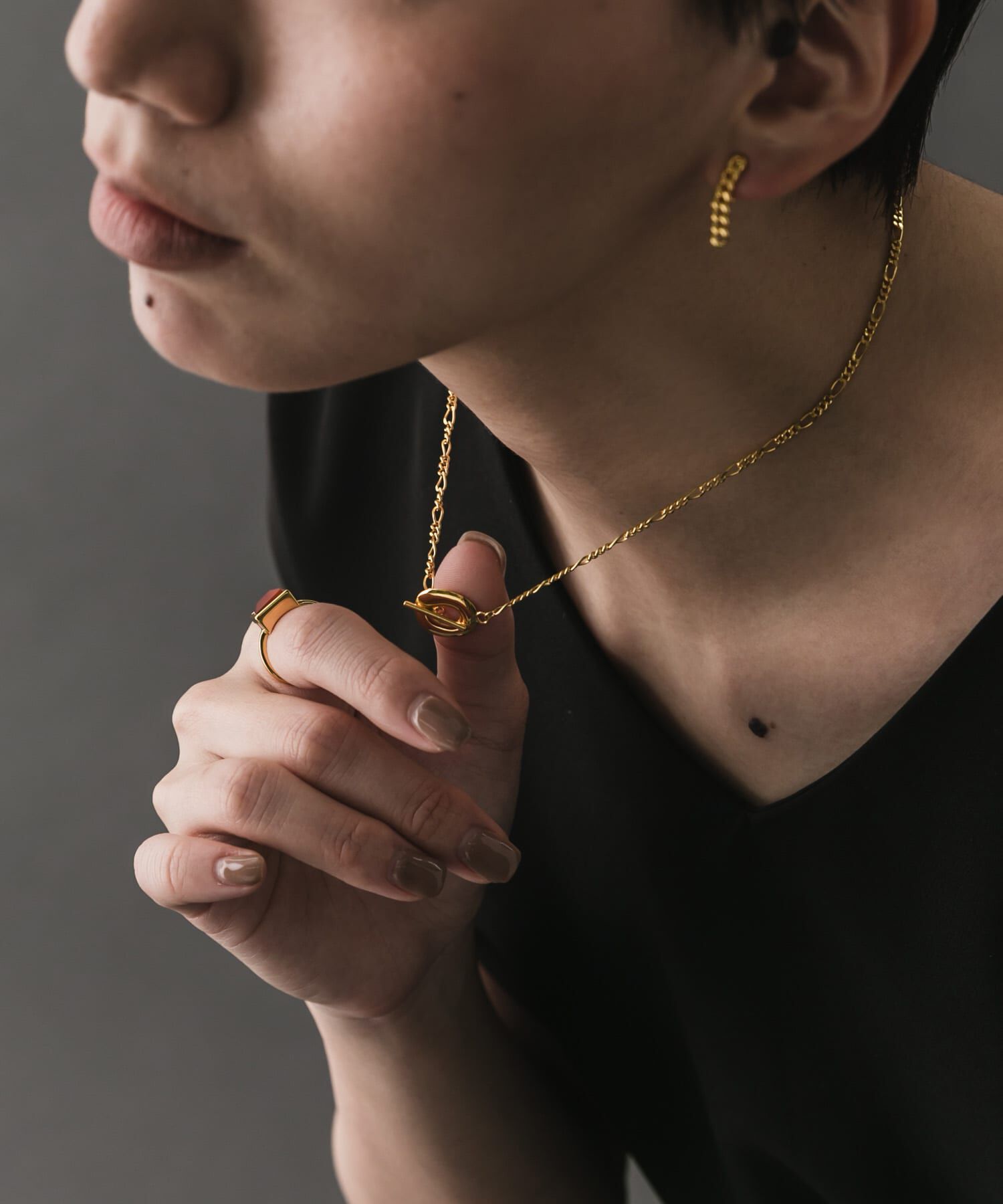 SMELLY「SMELLY so&rsquo;　flat mantel necklace」|ネックレス|