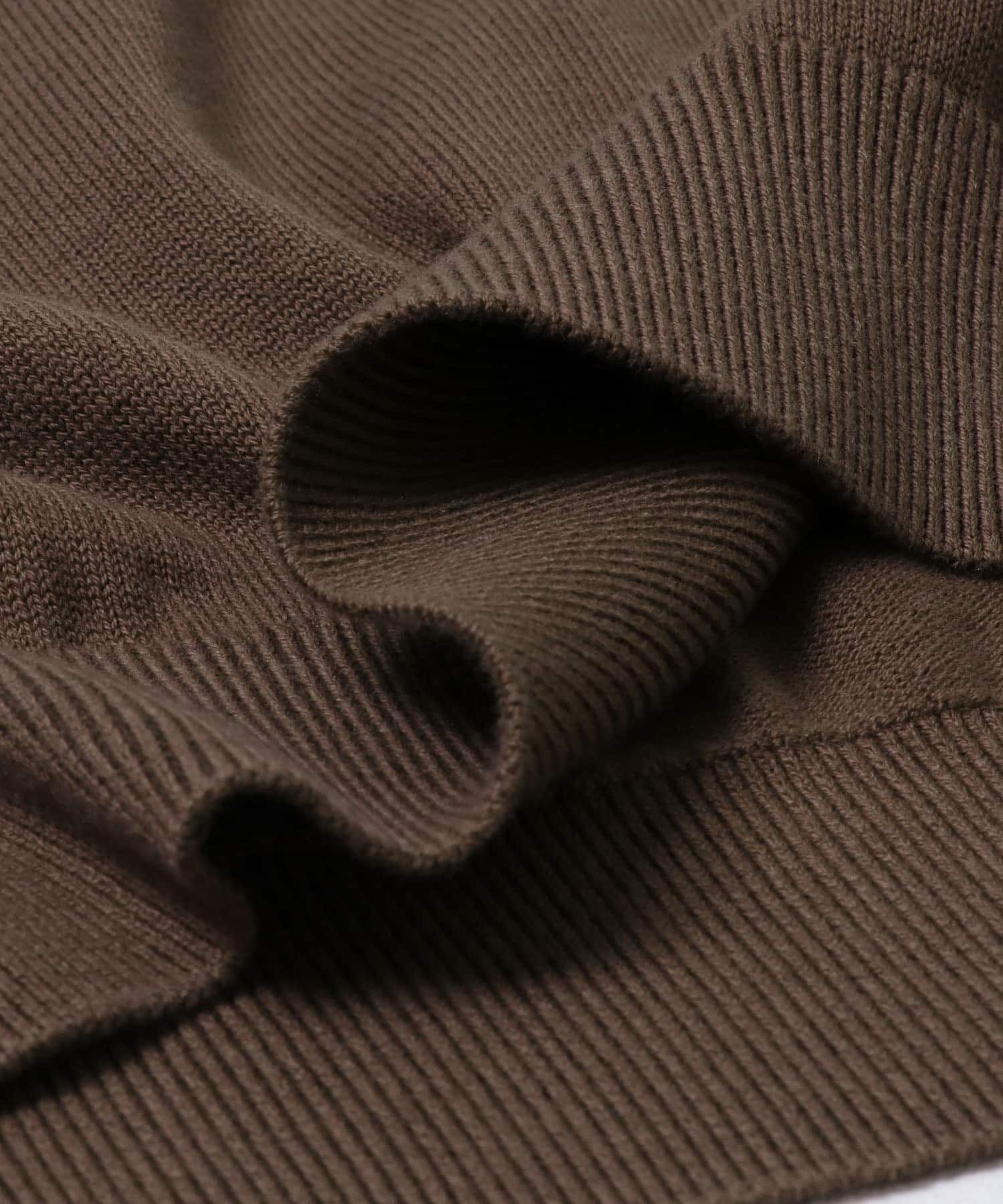 URBAN RESEARCH DOORS「LIFE STYLE TAILOR　コットンシルクハイゲージクルーニット」|シャツ・ブラウス|
