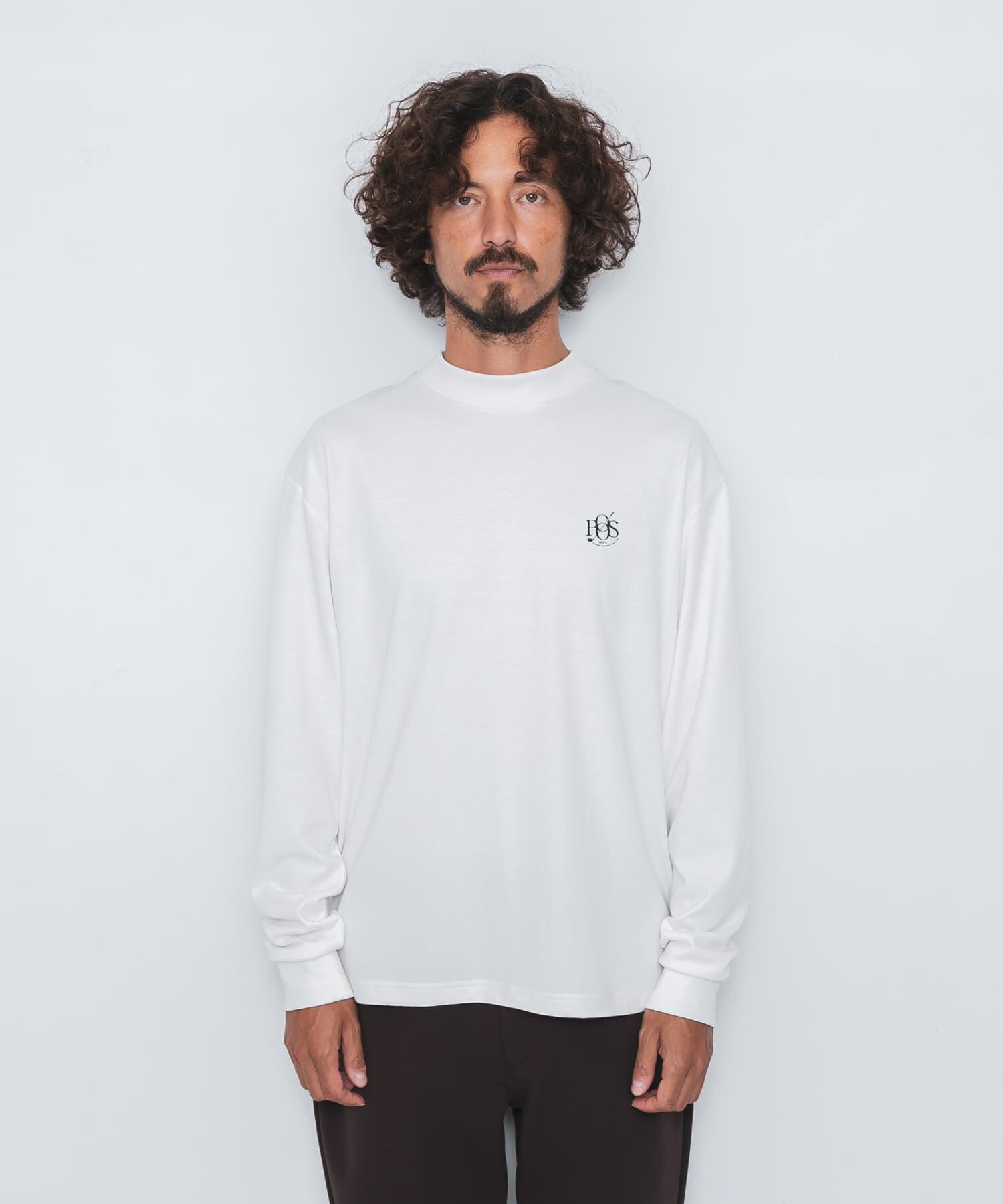 Sonny Label 「OOPS　機能付きモックネックロングTシャツ」|Tシャツ・カットソー|