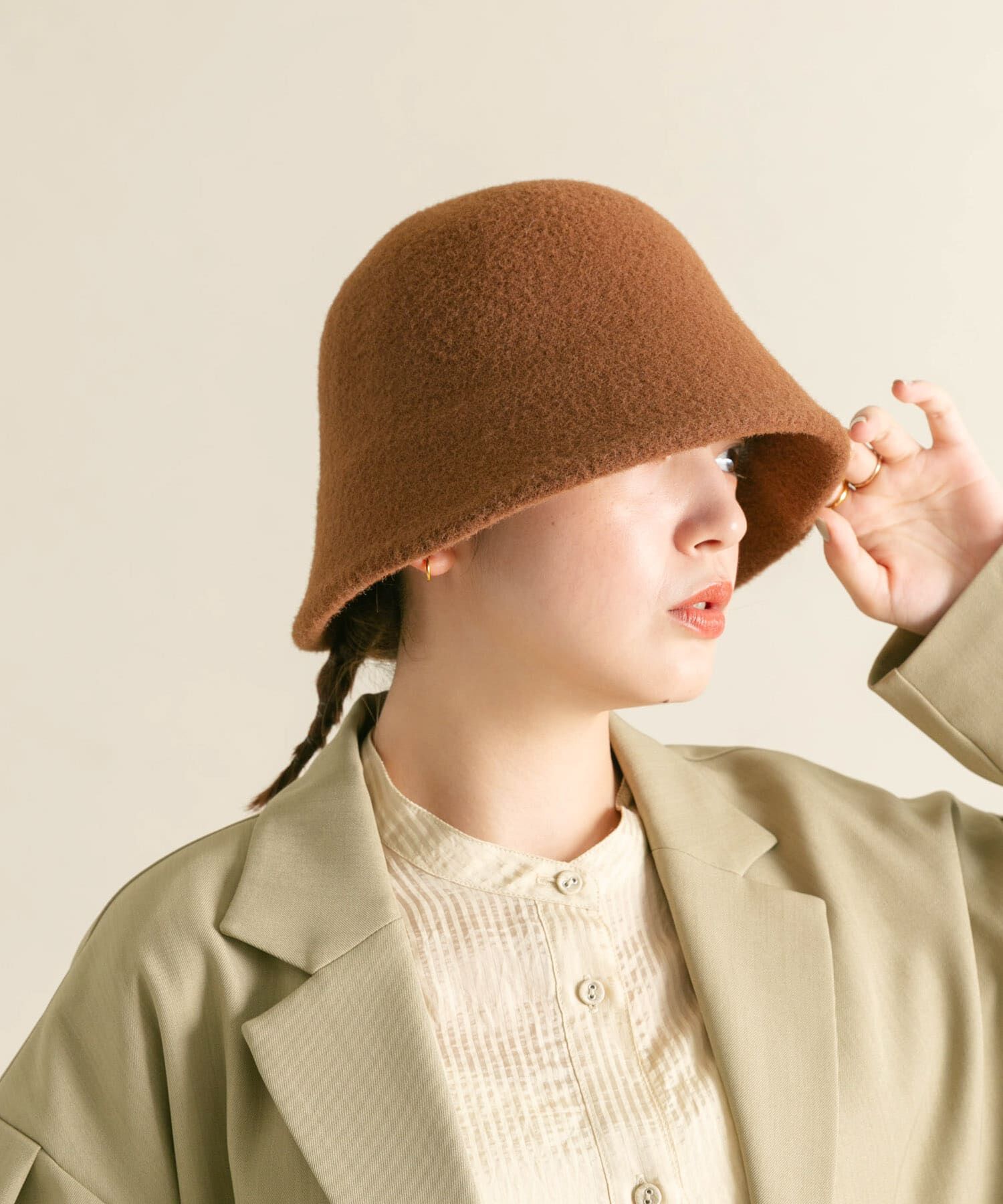  「シャギーベルHAT」|ハット|