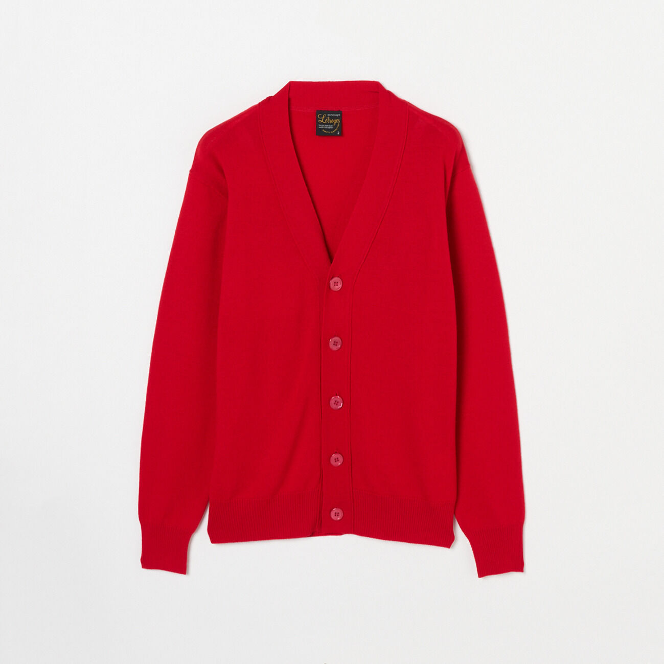  「Letroyes HENRI (V CARDIGAN)」|ニット・セーター|レッド